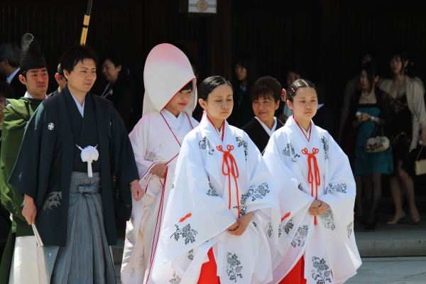 일본의 전통결혼식(pixabay)