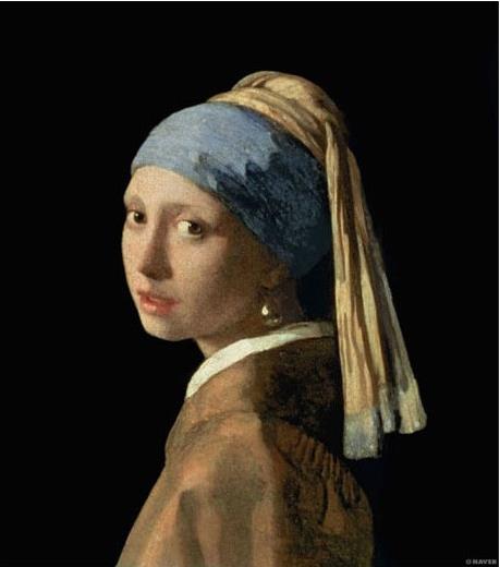 네덜란드 화가 요하네스 베르메르의 '진주 귀걸이를 한 소녀'(출처-The Bridgeman Art Library)