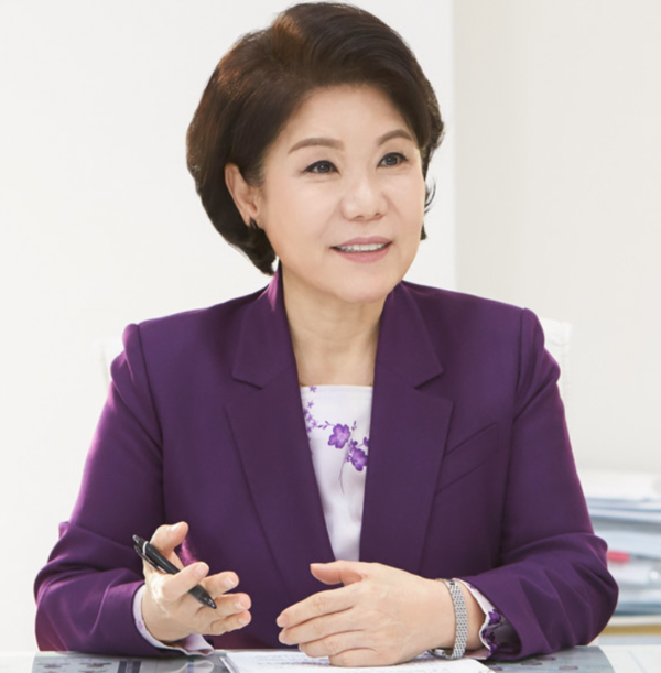 2010년 서울시정 최초의 여성부시장이었던 조은희 현 서초구청장(출처-조은희 구청장 블로그)