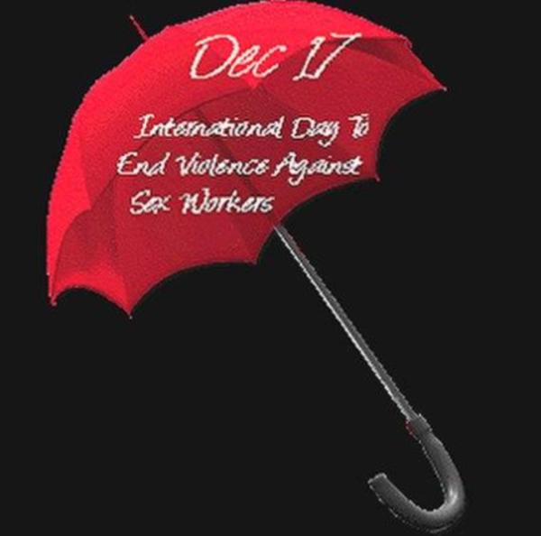 성노동자 인권의 상징인 '붉은 우산'(출처-SWOP-USA)