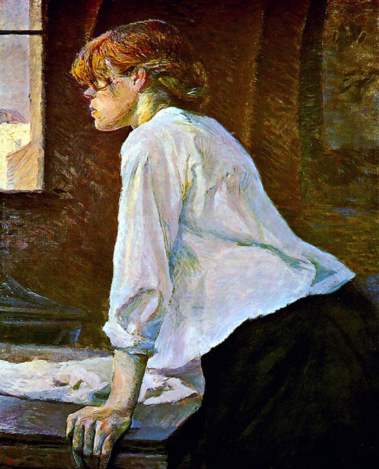 툴루즈 로트렉, 세탁부(1889, 개인소장)